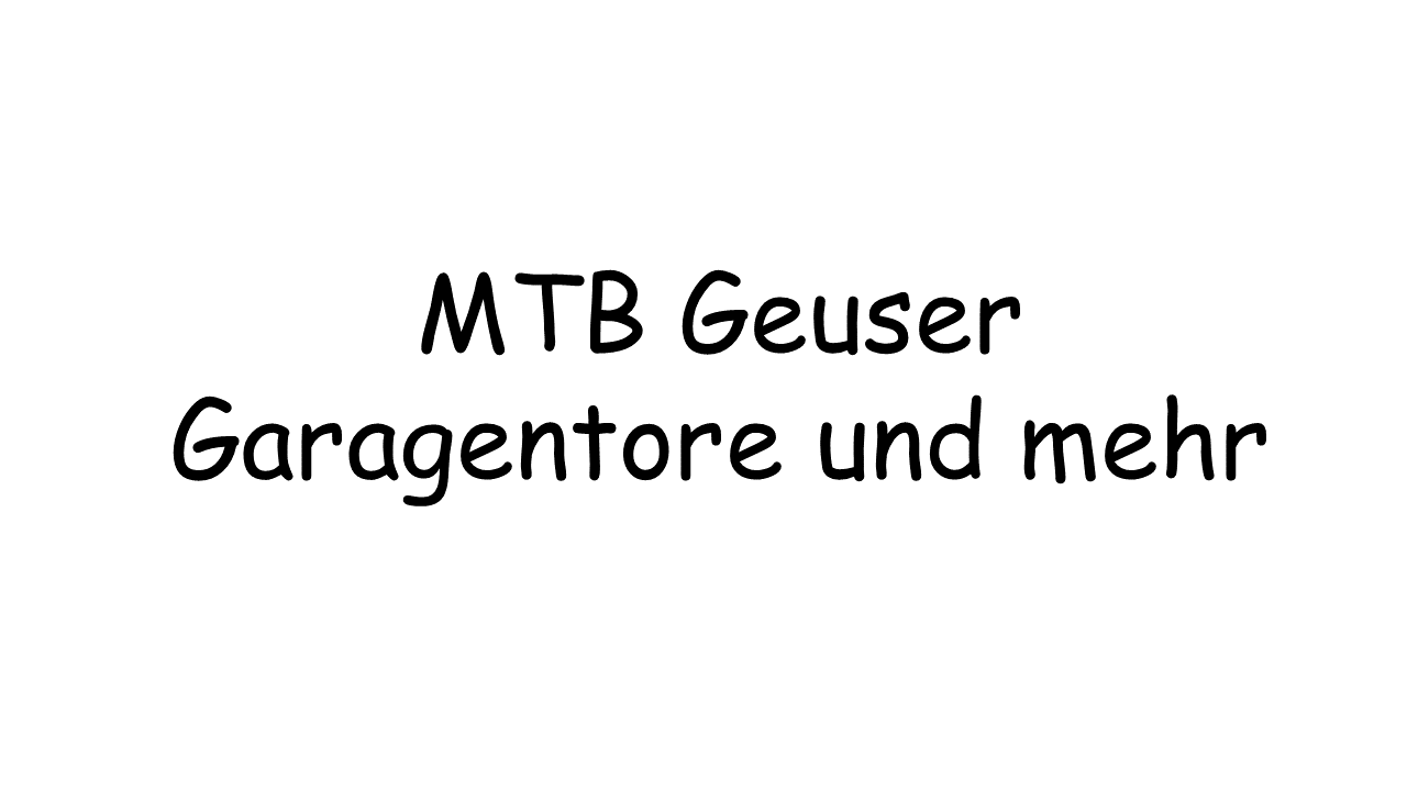 MTB Geuser